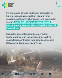 Kesehatan di Zona Bencana: Tantangan, Risiko, dan Upaya Penyelamatan Nyawa