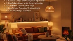 Tips Mengatur Pencahayaan di Dalam Rumah Agar Memberikan Kesan Hangat dan Nyaman Bagi Penghuni Rumah