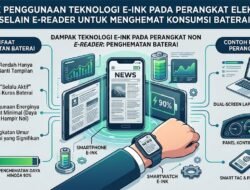 Dampak Penggunaan Teknologi E-Ink Pada Perangkat Elektronik Selain E-Reader Untuk Menghemat Konsumsi Baterai