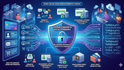 Teknik Enkripsi Data Terbaru Untuk Melindungi Informasi Sensitif Milik Pelanggan Bisnis Online