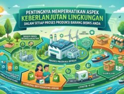 Pentingnya Memperhatikan Aspek Keberlanjutan Lingkungan Dalam Setiap Proses Produksi Barang Bisnis Anda